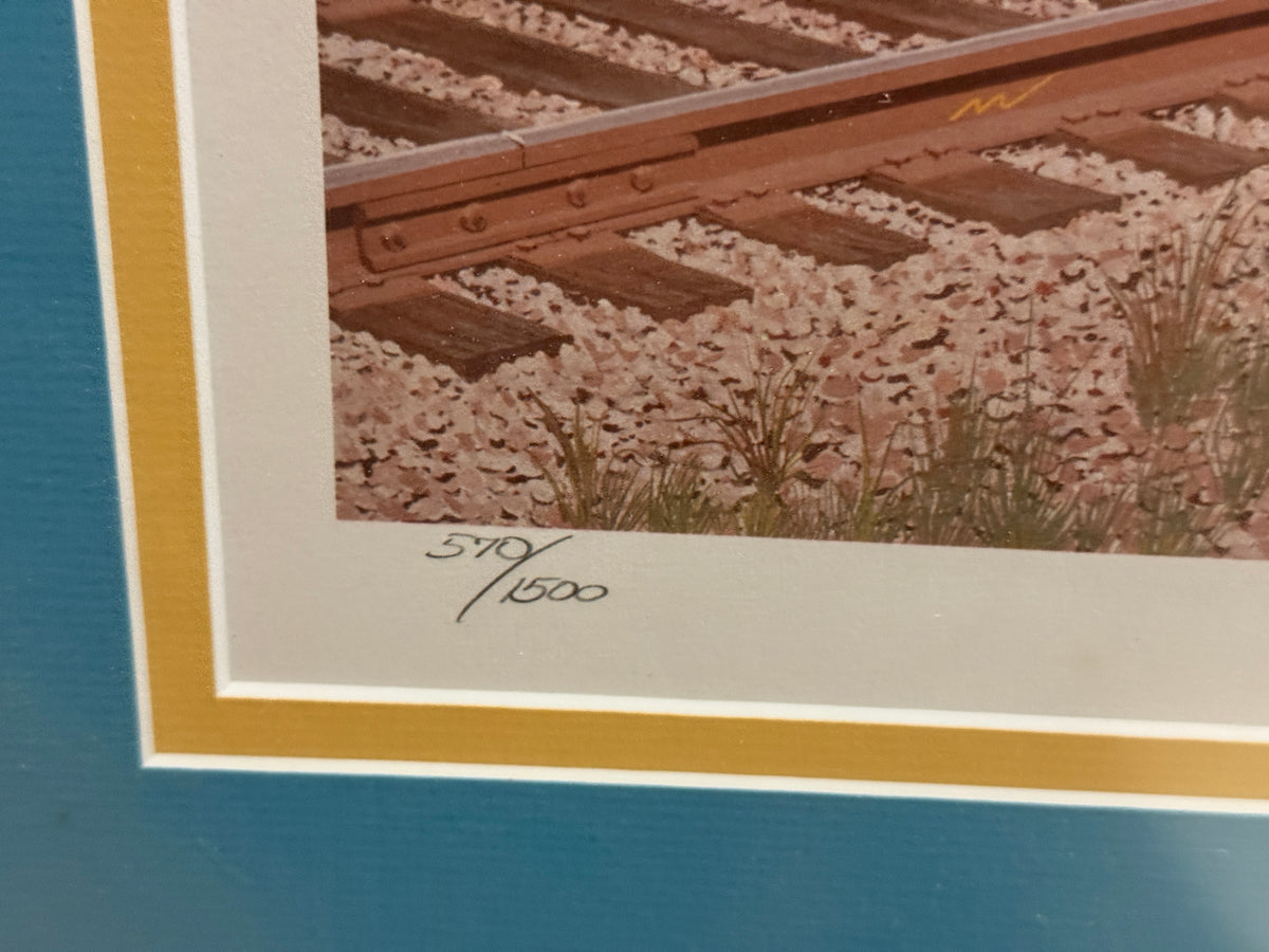 "Crossing the St. Johns" - Mark Johnson Signed Numbered Print 570/1500 - 23 x 30"