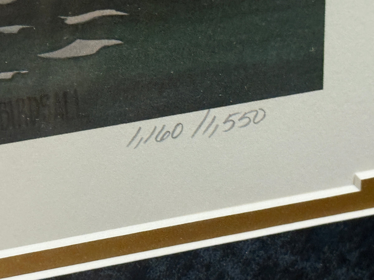 "Anchorage, The All American City" Signed Numbered Print 1160/1550 - Byron Birdsall - 23 x 28"