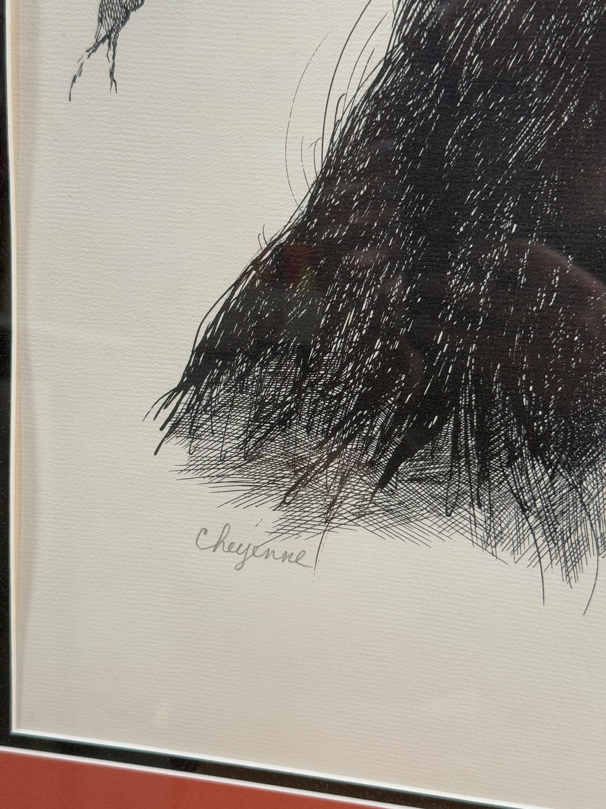 "Cheyenne" - Gergory Perillo Native American Artist Proof Print - 20 x 25"