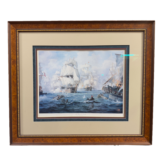 "The Storm of Battle" - Charles Vickery Signed Numbered Print 750/950 - 50 x 43"