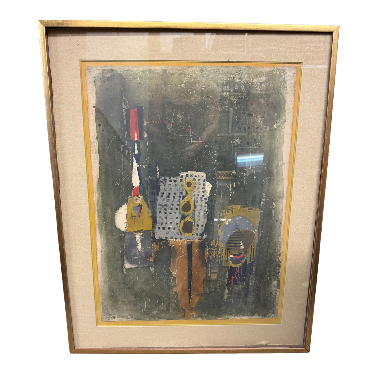 "Trilogie" Signed Numbered Abstract Print 21/95 -Johnny FRIEDLÄNDER  - 30 x 38"