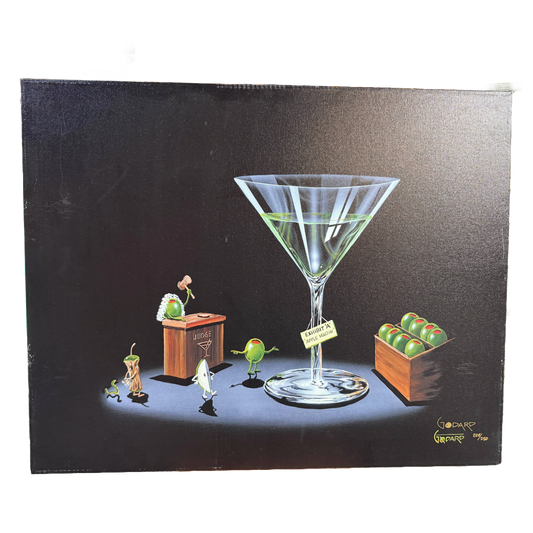 "Case of the Bad Apple" - Michael Goddard Giclée on Canvas - 28 x 35"